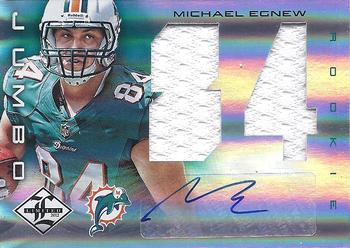 2012 Panini Limited - Rookie Jumbo Jerseys Autographs Jersey Number #26 Michael Egnew Front