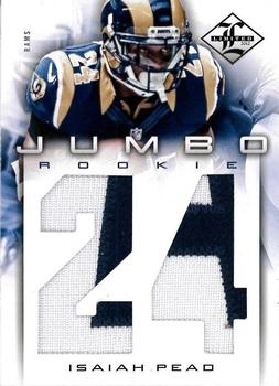 2012 Panini Limited - Rookie Jumbo Jerseys Jersey Number Prime #13 Isaiah Pead Front