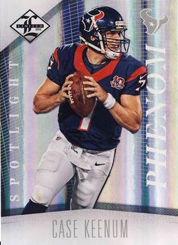 2012 Panini Limited - Silver Spotlight #156 Case Keenum Front