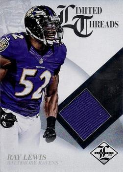 2012 Panini Limited - Threads #2 Ray Lewis Front