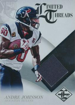2012 Panini Limited - Threads #15 Andre Johnson Front
