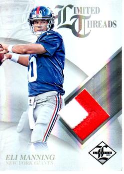 2012 Panini Limited - Threads Prime #82 Eli Manning Front