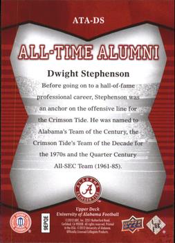 2012 Upper Deck University of Alabama - All Time Alumni #ATA-DS Dwight Stephenson Back