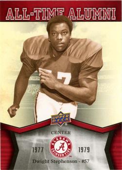 2012 Upper Deck University of Alabama - All Time Alumni #ATA-DS Dwight Stephenson Front