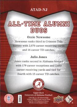 2012 Upper Deck University of Alabama - All Time Alumni Duos #ATAD-NJ Julio Jones / Ozzie Newsome Back