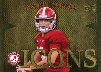 2012 Upper Deck University of Alabama - Icons #IBC Brodie Croyle Front