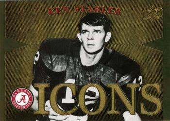 2012 Upper Deck University of Alabama - Icons #IKS Ken Stabler Front