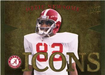 2012 Upper Deck University of Alabama - Icons #ION Ozzie Newsome Front