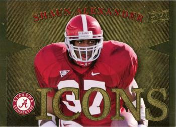 2012 Upper Deck University of Alabama - Icons #ISA Shaun Alexander Front