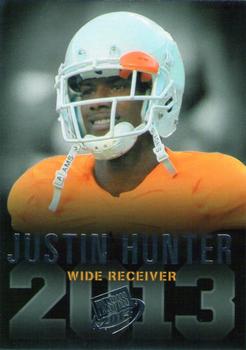 2013 Press Pass #19 Justin Hunter Front