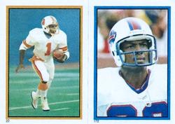 1984 Topps Stickers #22 / 172 Michael Morton / Jerry Butler Front