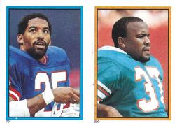1984 Topps Stickers #70 / 220 Butch Woolfolk / Andra Franklin Front