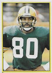 1984 Topps Stickers #90 James Lofton Front