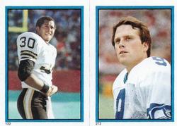 1984 Topps Stickers #122 / 272 Wayne Wilson / Norm Johnson Front