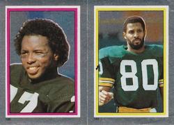 1984 Topps Stickers #136 / 148 Lester Hayes / James Lofton Front