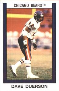 1989 Panini Stickers #19 Dave Duerson Front