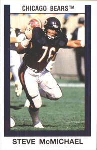 1989 Panini Stickers #20 Steve McMichael Front