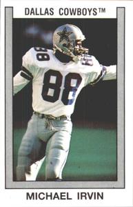 1989 Panini Stickers #31 Michael Irvin Front