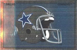 1989 Panini Stickers #38 Dallas Cowboys Helmet Front