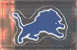1989 Panini Stickers #45 Detroit Lions Logo Front