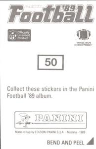 1989 Panini Stickers #50 Keith Ferguson Back