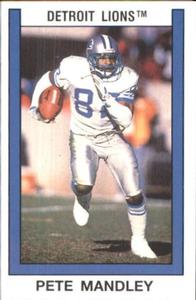 1989 Panini Stickers #51 Pete Mandley Front