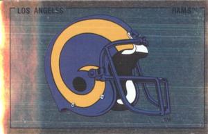 1989 Panini Stickers #79 Los Angeles Rams Helmet Front