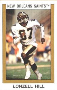 1989 Panini Stickers #112 Lonzell Hill Front