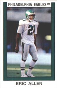 1989 Panini Stickers #133 Eric Allen Front