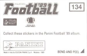 1989 Panini Stickers #134 Philadelphia Eagles Logo Back