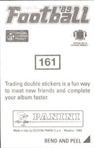 1989 Panini Stickers #161 Jerry Rice Back