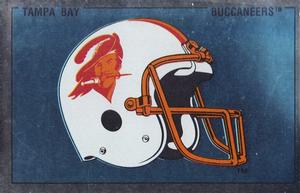 1989 Panini Stickers #177 Tampa Bay Bucs Helmet Front