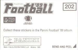 1989 Panini Stickers #202 Henry Ellard / Jerry Rice Back