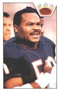 1989 Panini Stickers #213 Mike Singletary Front