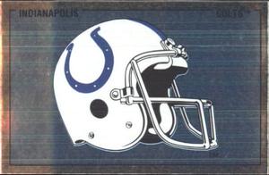 1989 Panini Stickers #293 Indianapolis Colts Helmet Front