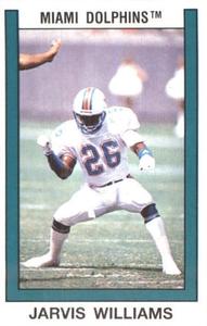 1989 Panini Stickers #329 Jarvis Williams Front
