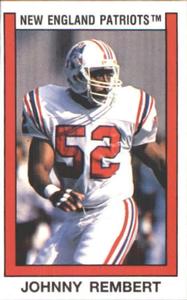 1989 Panini Stickers #343 Johnny Rembert Front