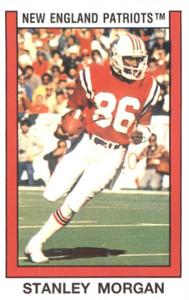 1989 Panini Stickers #345 Stanley Morgan Front
