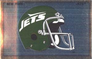 1989 Panini Stickers #363 New York Jets Helmet Front