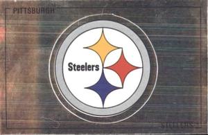 1989 Panini Stickers #370 Pittsburgh Steelers Logo Front