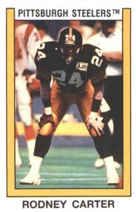 1989 Panini Stickers #372 Rodney Carter Front