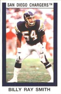 1989 Panini Stickers #394 Billy Ray Smith Front