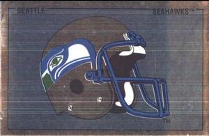 1989 Panini Stickers #404 Seattle Seahawks Helmet Front