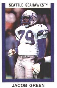 1989 Panini Stickers #407 Jacob Green Front