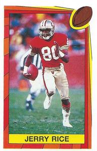 1989 Panini Stickers #412 Jerry Rice Front