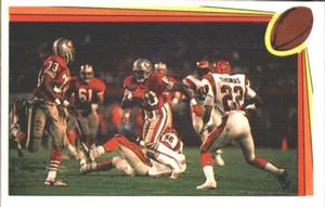 1989 Panini Stickers #413 Super Bowl XXIII Front