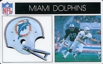 1976 Popsicle #NNO Miami Dolphins Front