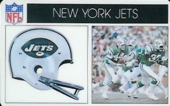 1976 Popsicle #NNO New York Jets Front