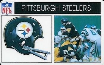 1976 Popsicle #NNO Pittsburgh Steelers Front