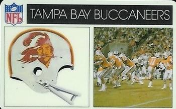 1976 Popsicle #NNO Tampa Bay Buccaneers Front